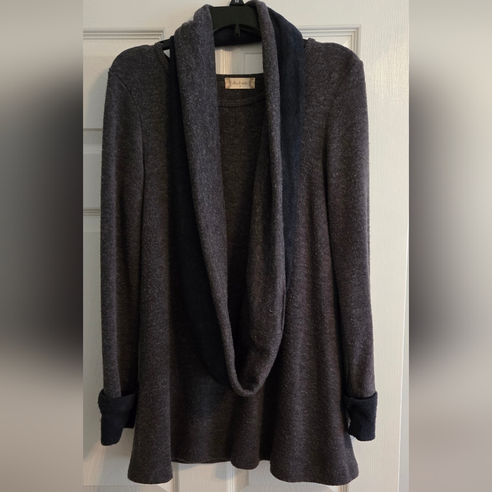 Women's Sweater With Scarf.